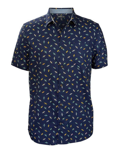 Toad and Co - Fletch Short Sleeve Shirt - North Shore Ditsy Print