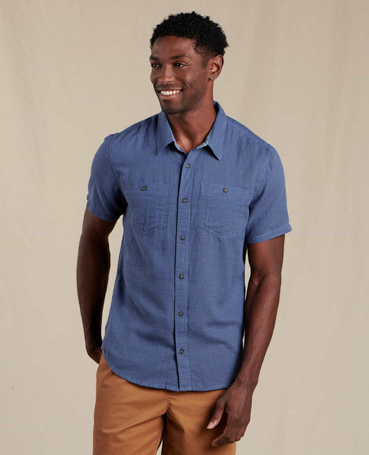 Toad and Co - Honcho Short Sleeve Shirt - Men's - High Tide Ii