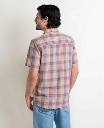 Toad and Co - Airscape Short Sleeve Shirt - Aster Plaid