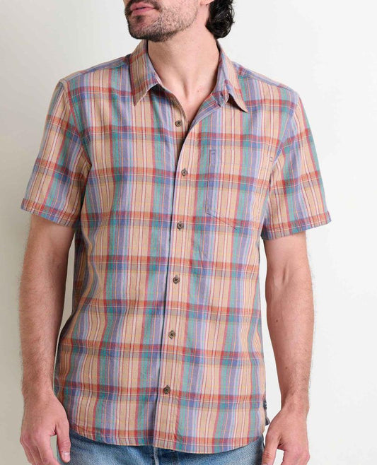 Toad and Co - Airscape Short Sleeve Shirt - Aster Plaid
