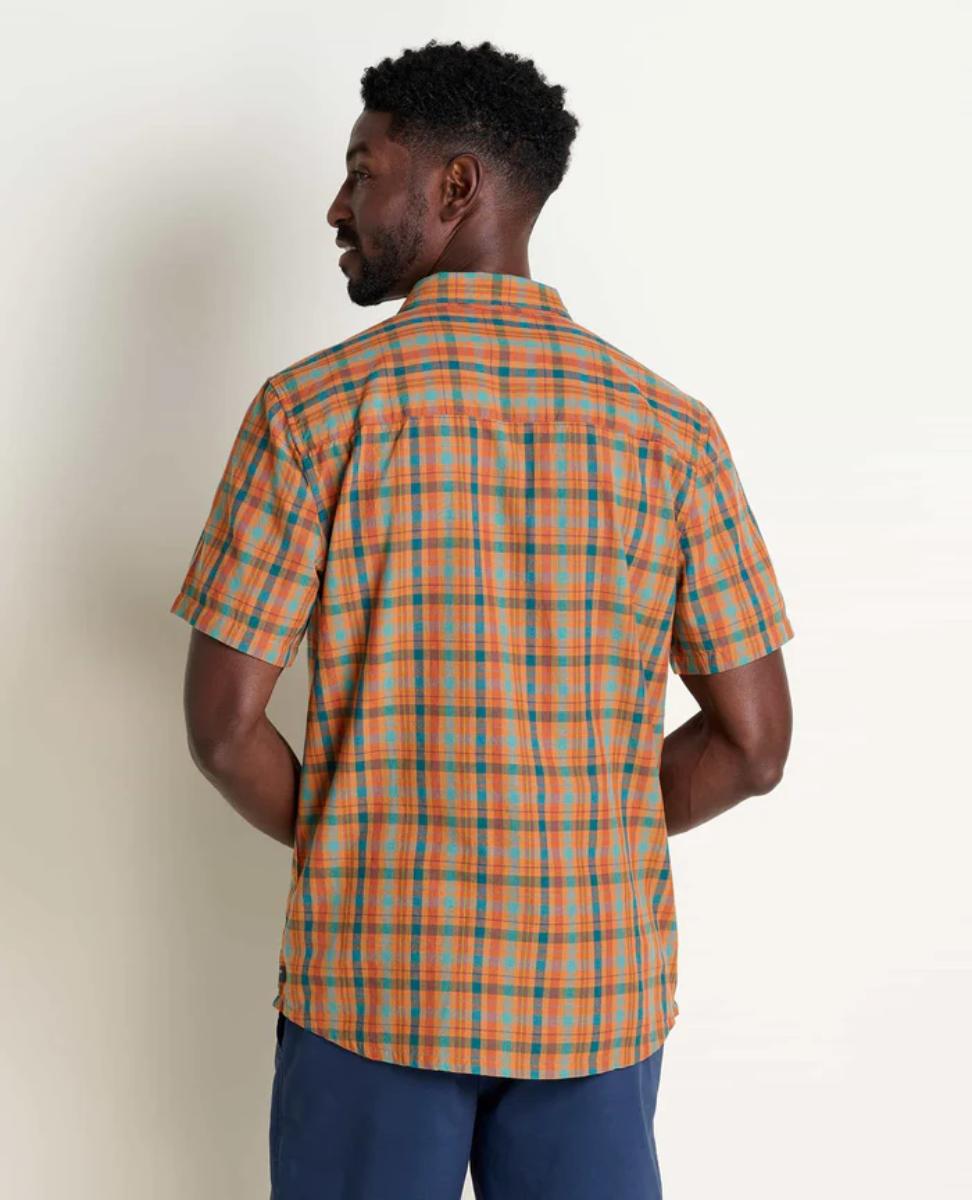 Toad and Co - Airscape Short Sleeve Shirt - Men's - Lichen Check