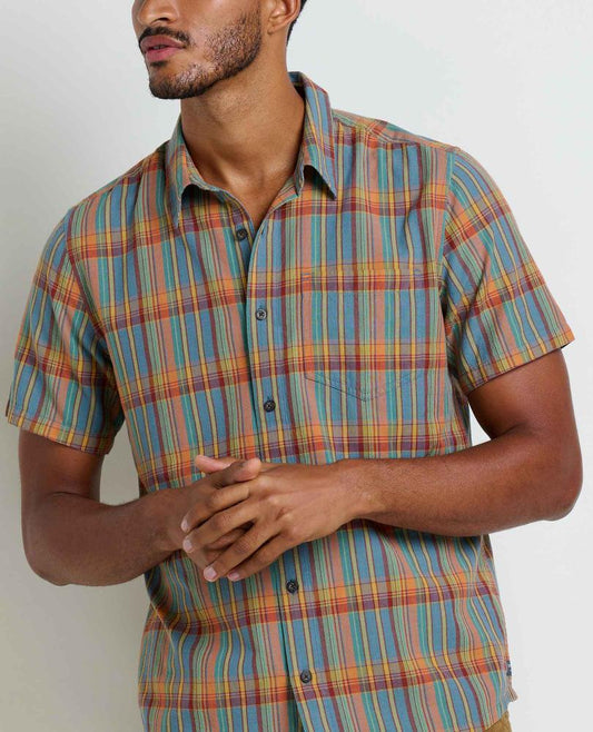 Toad and Co - Airscape Short Sleeve Shirt - North Shore Plaid