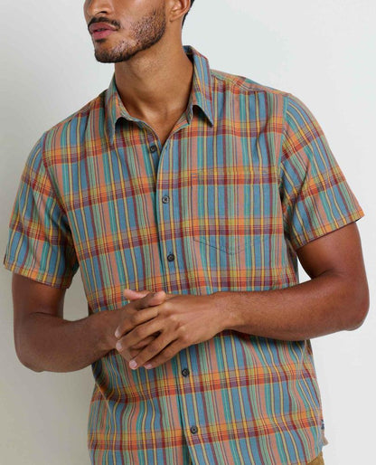 Toad and Co - Airscape Short Sleeve Shirt - North Shore Plaid