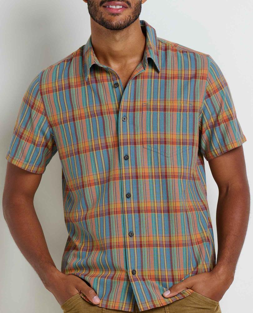 Toad and Co - Airscape Short Sleeve Shirt - North Shore Plaid