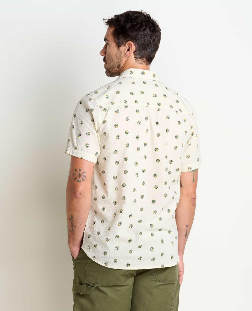 Toad and Co - Fletcher Short Sleeve Shirt - Men's - Pacific Blue Bird Print