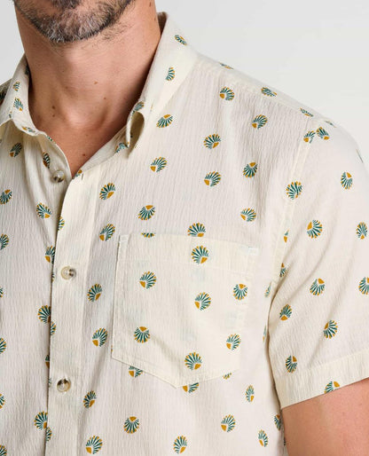Toad and Co - Fletcher Short Sleeve Shirt - Men's - Pacific Blue Bird Print