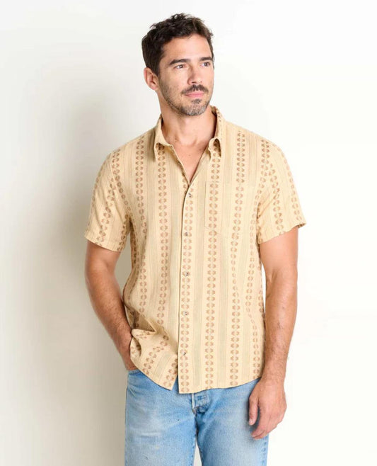 Toad and Co - Treescape Short Sleeve Shirt - Men's - Chai