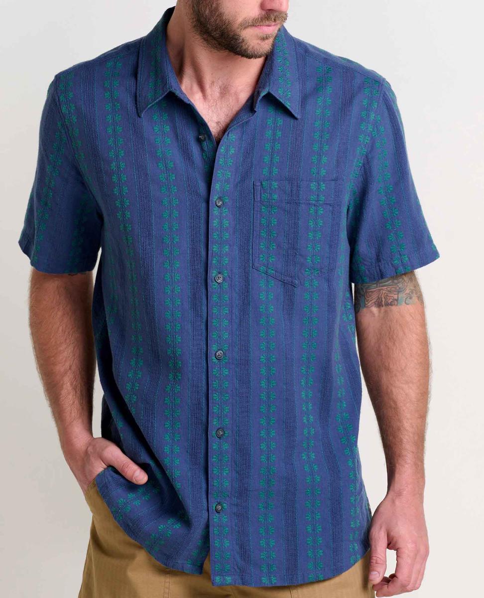 Toad and Co - Treescape Short Sleeve Shirt - Men's - Chai