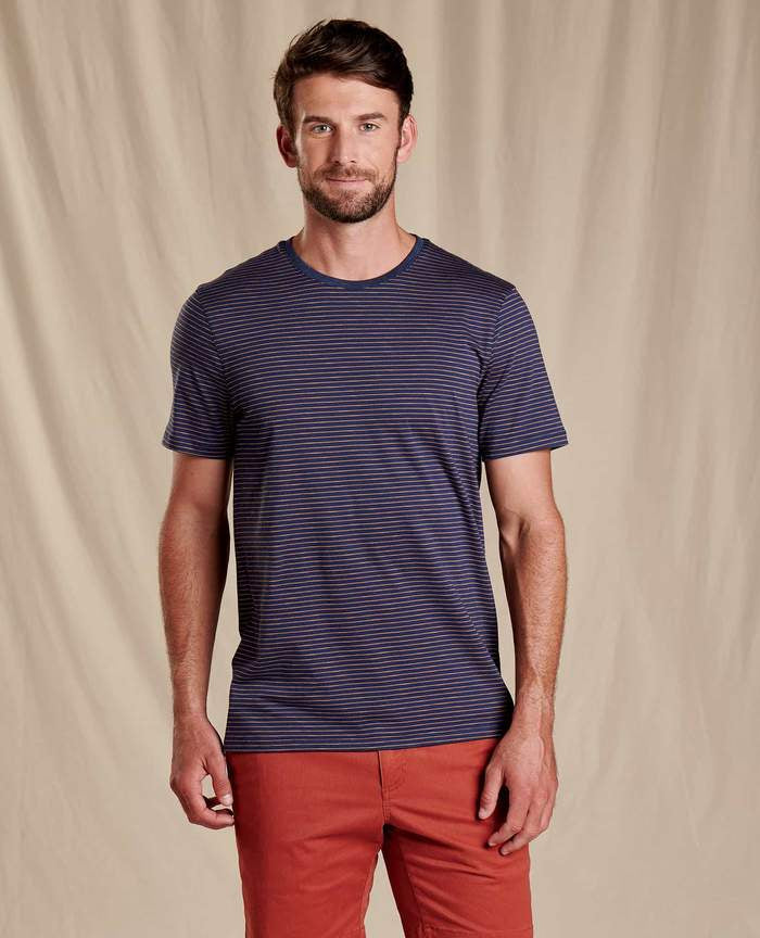 Toad and Co - Tempo Short Sleeve Crew Men's