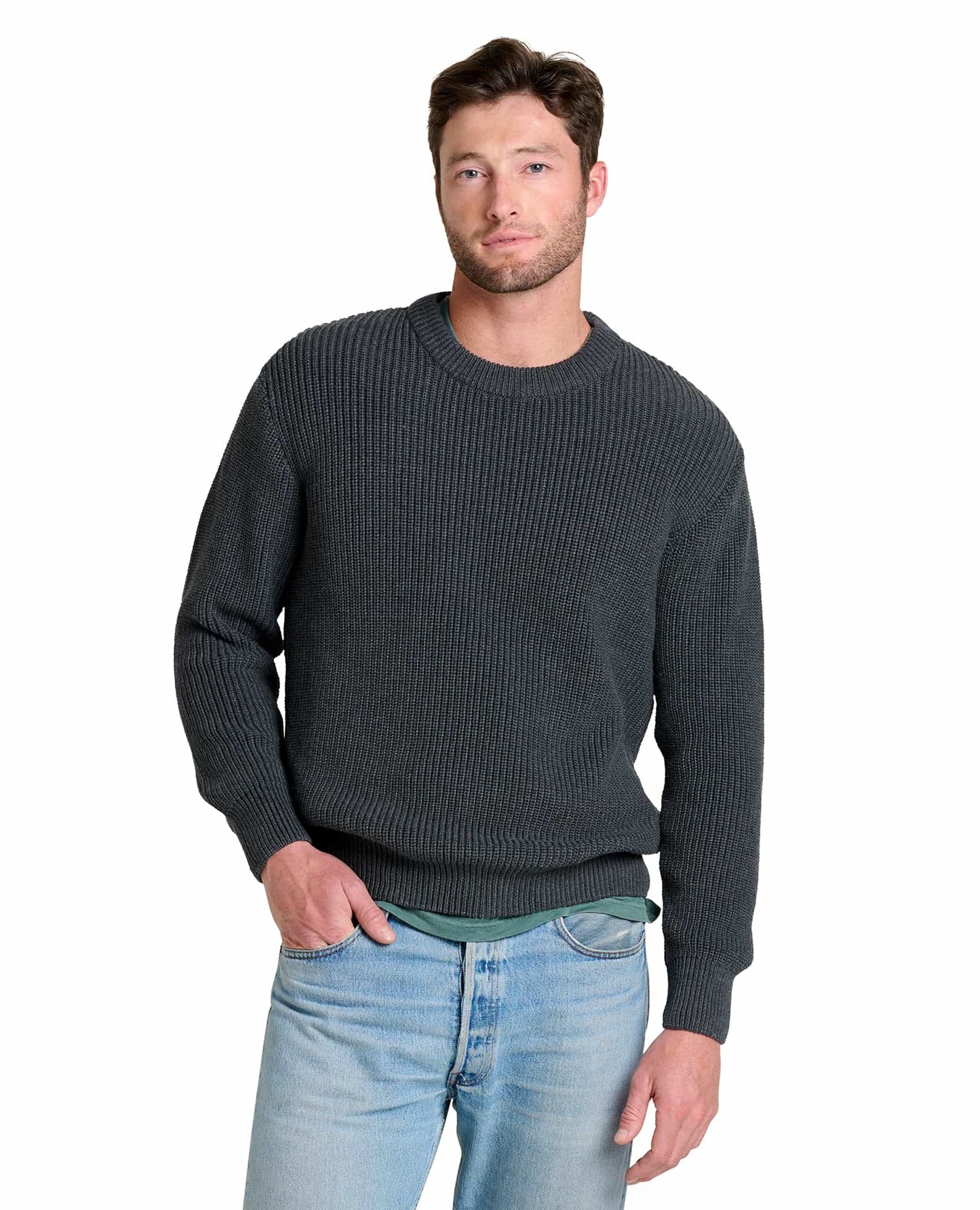 Toad and Co - Butte Crew Sweater - Soot