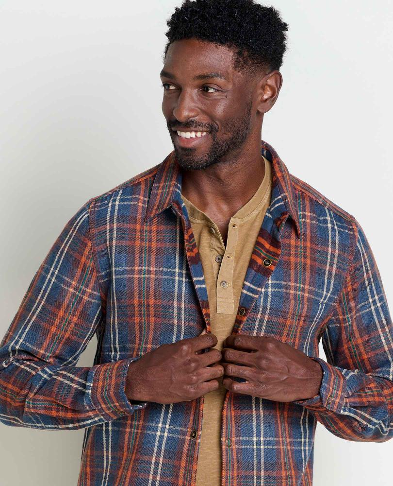 Toad and Co - Over And Out Long Sleeve Shirt - Midnight