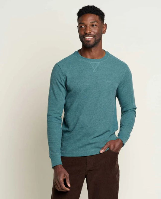 Toad and Co - Framer II Long Sleeve Crew - Epidote