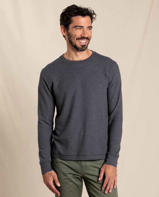 Toad and Co - Framer II Long Sleeve Crew - Soot