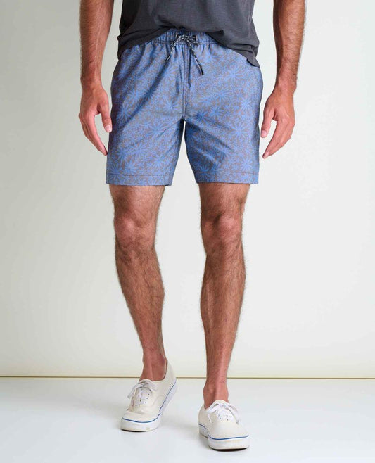 Toad and Co - Boundless Pull-On Short - Men's - Raisin Tonal Print