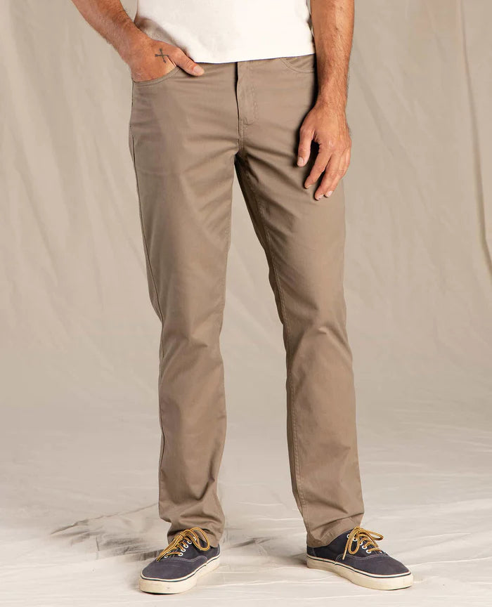 Toad and Co - Mission Ridge 5 Pocket Lean Pant - Men's - Dark Chino