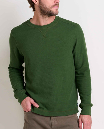 Toad and Co - Framer II Long Sleeve Crew - Epidote