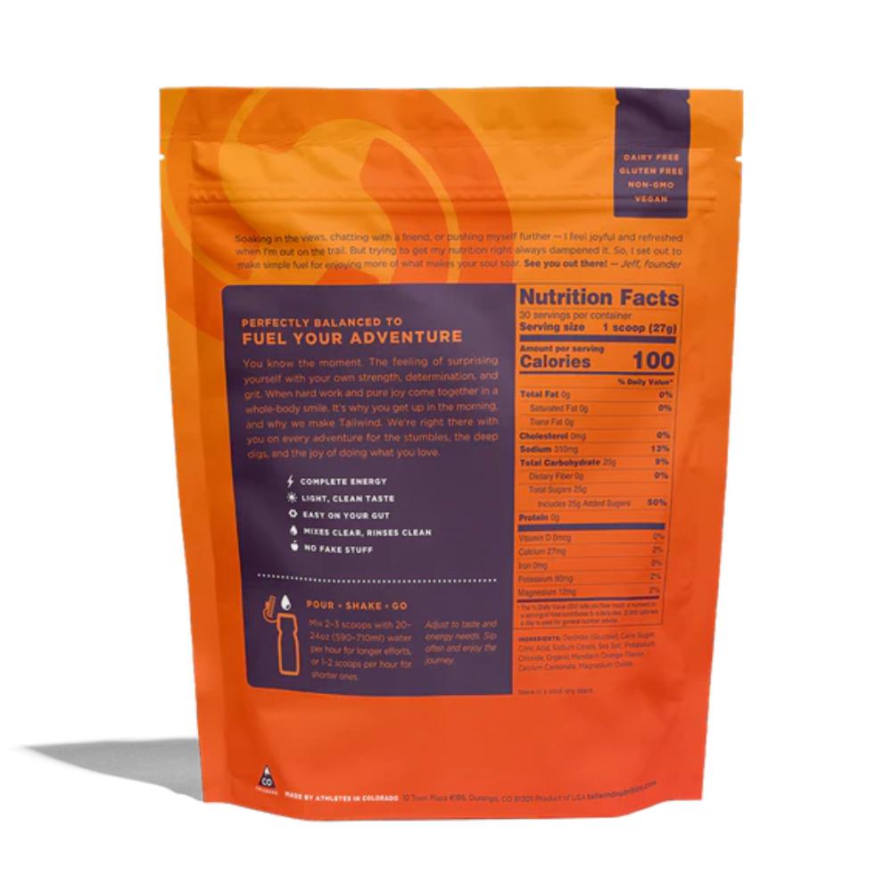 Tailwind Nutrition - Endurance Fuel 30S - Mandarin Orange