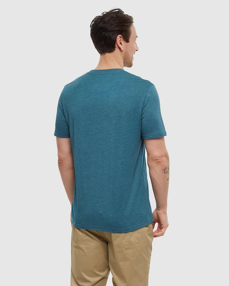 Tentree - Baker T-Shirt - Men's - Midnight Blue Heather