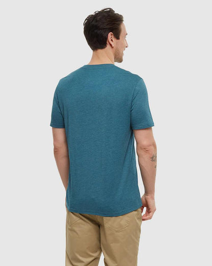 Tentree - Baker T-Shirt - Men's - Midnight Blue Heather