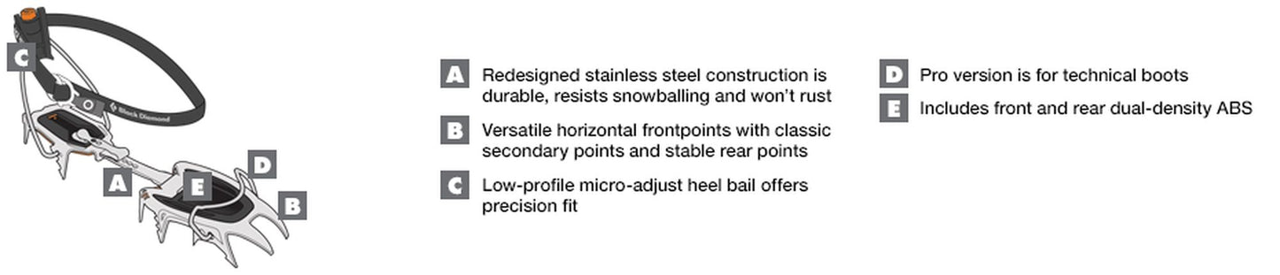 Black Diamond - Serac Crampon - Clip