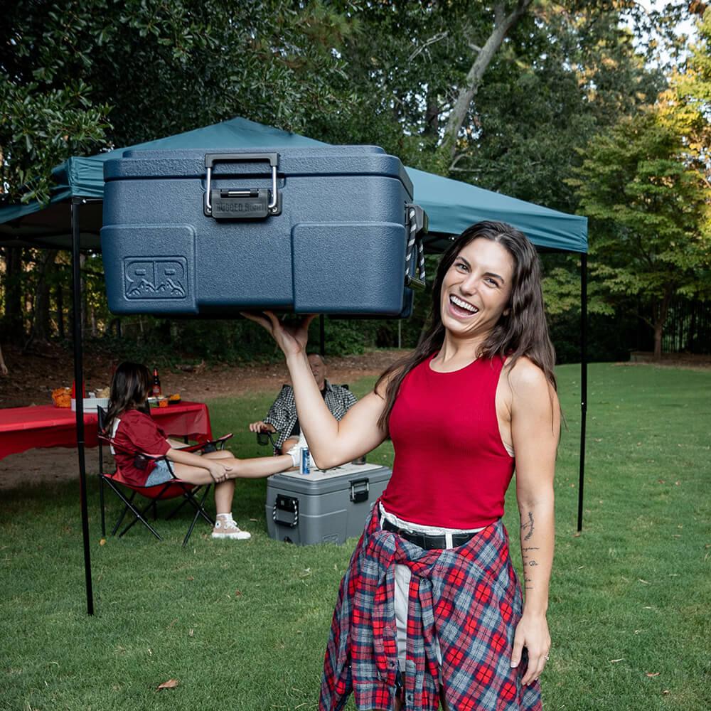 Rugged Road - Rugged Road 45 Cooler - Gunmetal Gray