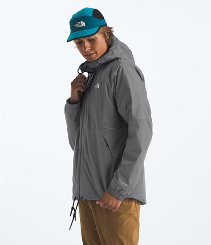 The North Face - Antora Rain Hoodie - Men's - Smoked Pearl-NP