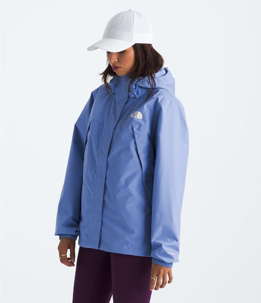 The North Face - Antora Rain Jacket - Women's - Latte-Smokey Br
