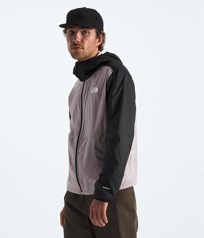 The North Face - TNF Cyclone Wind Jacket - Men's - Moonstone Grey/TNF Black
