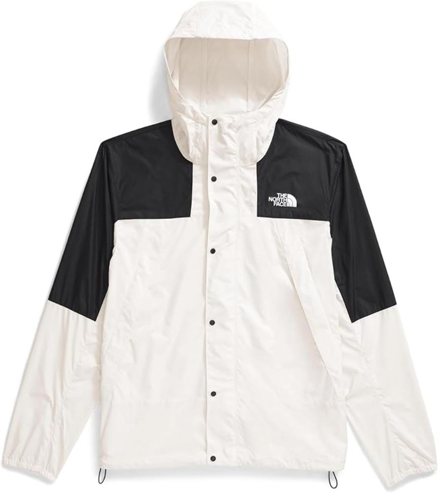 The North Face - Mountain Wind Jacket - Men's - White Dune/TNF