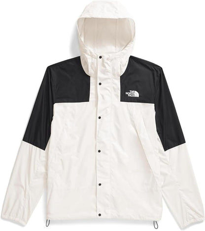 The North Face - Mountain Wind Jacket - Men's - White Dune/TNF