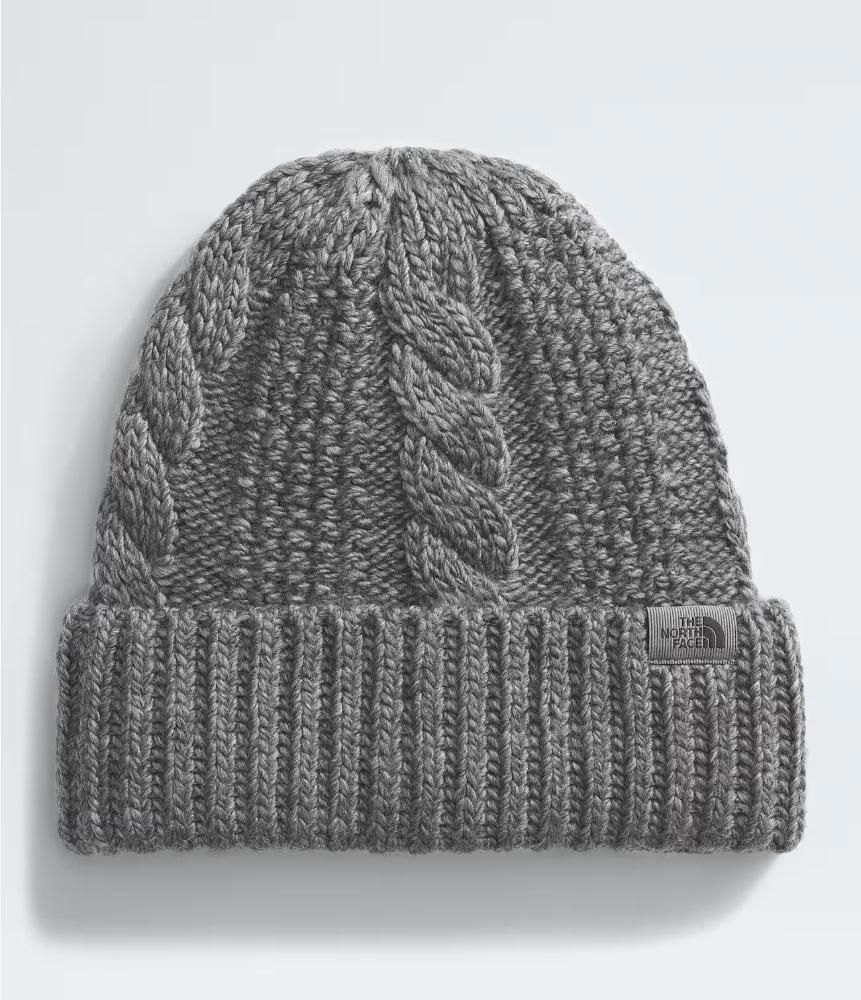 The North Face - Oh Mega Beanie - Women's - Tnf Medium Grey Heather