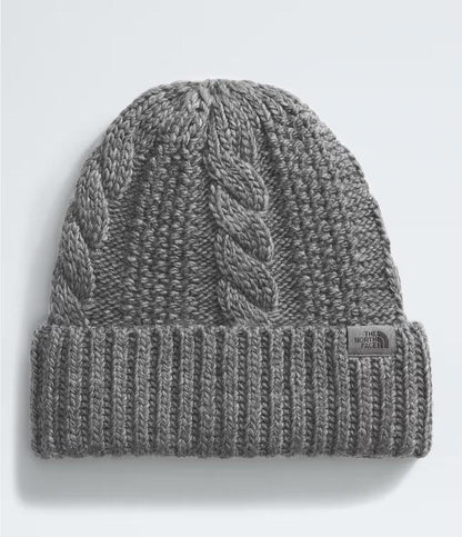 The North Face - Oh Mega Beanie - Women's - Tnf Medium Grey Heather