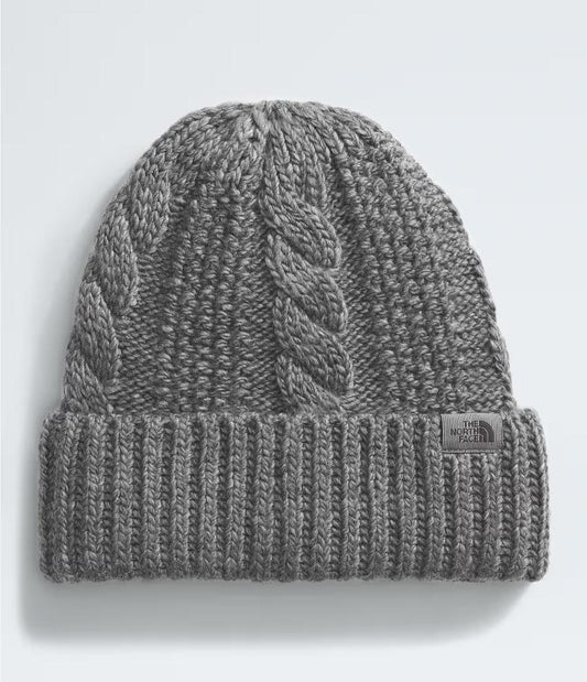 The North Face - Oh Mega Beanie - Women's - Tnf Medium Grey Heather