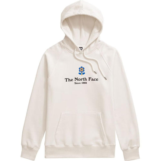 The North Face - Strange Colorful World Flower Hoodie - Women's - White Dune