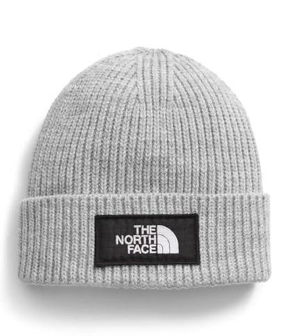 The North Face - TNF Logo Box Cuffed Beanie - Tnf Medium Grey Heather