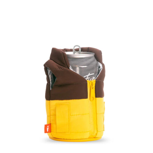 Puffin - The Puffy Vest - Creamsicle/Chocolate