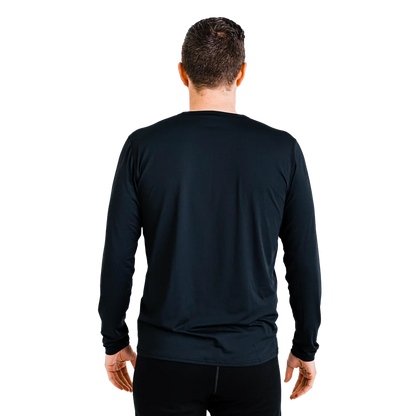 Polarmax - Men's Micro Fleece Crew - Black