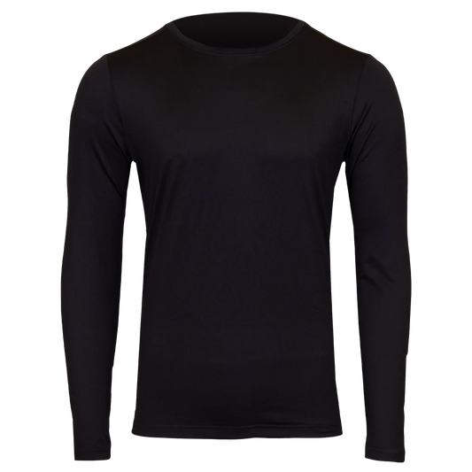 Polarmax - Men's Micro Fleece Crew - Black