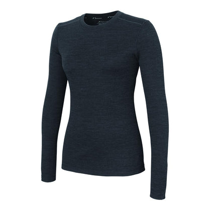Terramar - 3.0 Thermawool Crew Women's - Smoke Heather