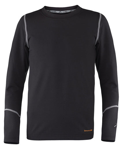 Terramar - Kids Thermolator 2.0 Crew - Black