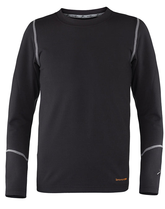 Terramar - Kids Thermolator 2.0 Crew - Black