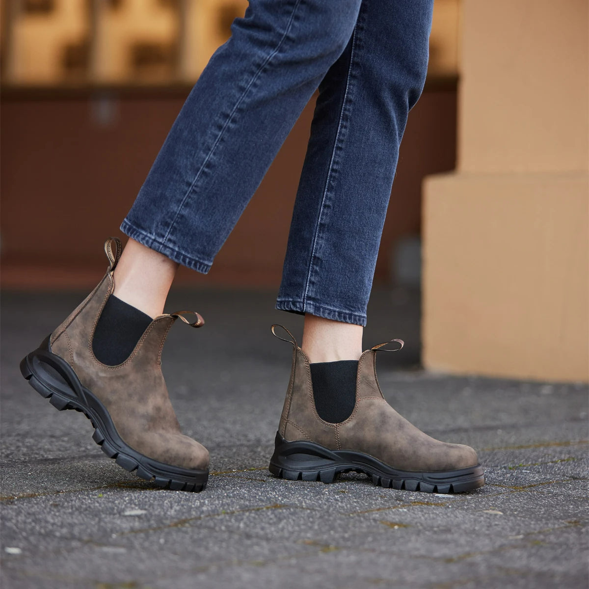 Blundstone - 2239 Lug Boot Womens - Rustic Brown