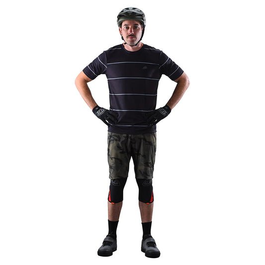 Troy Lee Designs - Flowline Short Sleeve Jersey Revert Mens - Revert Black