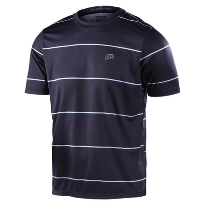 Troy Lee Designs - Flowline Short Sleeve Jersey Revert Mens - Revert Black