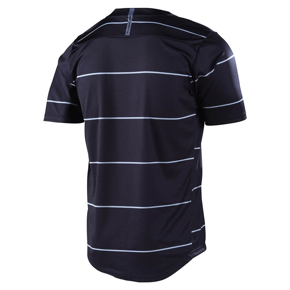 Troy Lee Designs - Flowline Short Sleeve Jersey Revert Mens - Revert Black