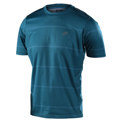 Troy Lee Designs - Flowline Short Sleeve Jersey Revert Mens - Revert Black