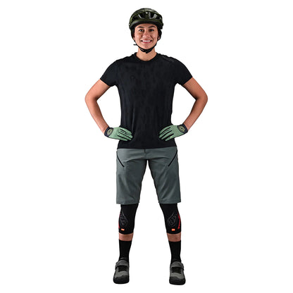 Troy Lee Designs - Womens Lilium Short Sleeve Jersey - Jacquard Black