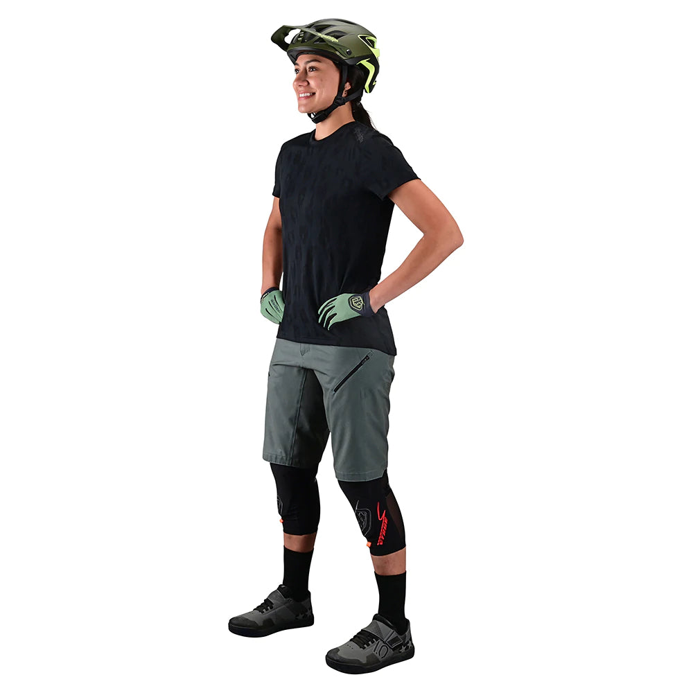 Troy Lee Designs - Womens Lilium Short Sleeve Jersey - Black