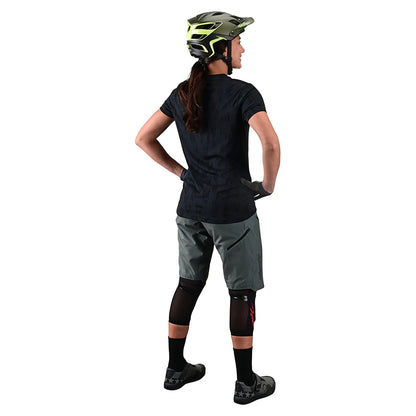 Troy Lee Designs - Womens Lilium Short Sleeve Jersey - Rugby Black