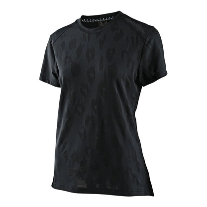 Troy Lee Designs - Womens Lilium Short Sleeve Jersey - Jacquard Black